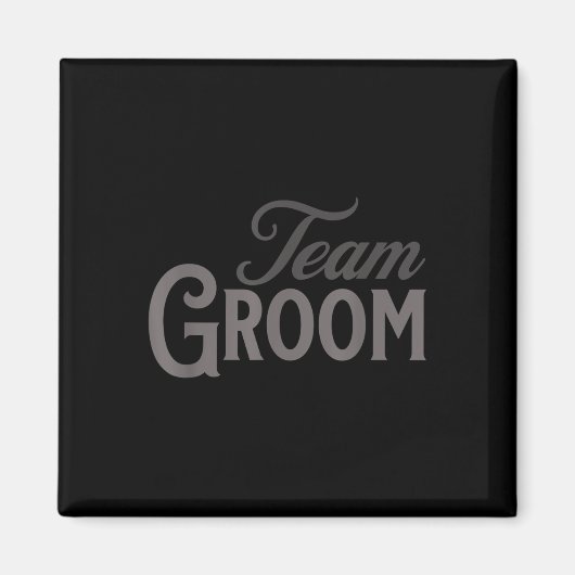 Aimant Team Groom Group Bachelor Party 2024 (Devant)