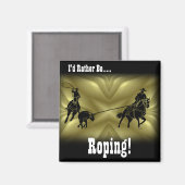 Aimant Team Ropers 203 (Recto/Verso)