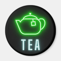 Teapot de néon amusant