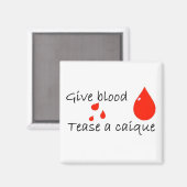 Aimant Tease un caique (Recto/Verso)