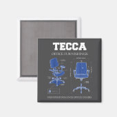 Aimant Tecca Office Furnishings - Chaises Haute Performan (Recto/Verso)