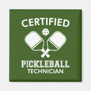 Aimant Technicien certifié en Pickleball