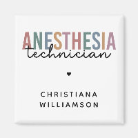 Technicien d'anesthésie personnalisée Technique d'