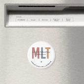 Aimant Technicien de laboratoire Médicale MLT personnalis (In Situ (Lave-vaisselle))
