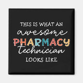 Aimant Technicien en pharmacie Awesome Technologie en pha (Devant)