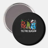 Aimant Technicien Noël C'est La Saison (Recto/Verso)