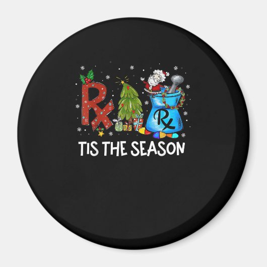 Aimant Technicien Noël C'est La Saison (Devant)