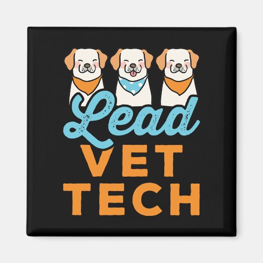 Aimant Technicien Vet Tech chef (Devant)