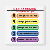 Aimant Technique de mise à la terre pour l'anxiété/le str (Devant)