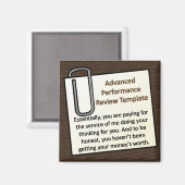 Aimant Techniques avancées d'évaluation des performances (Recto/Verso)