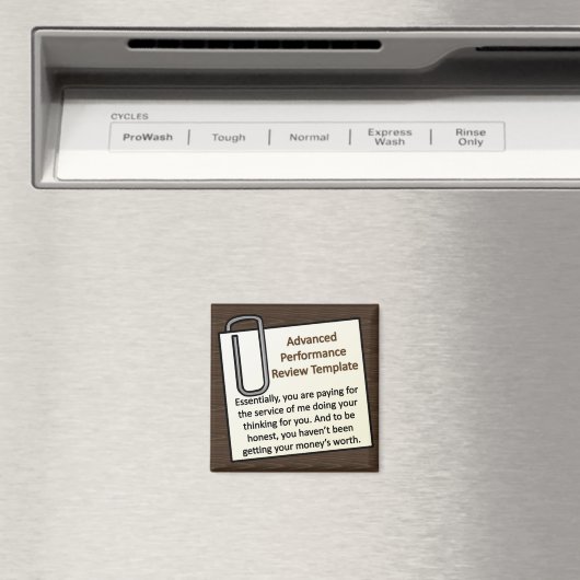 Aimant Techniques avancées d'évaluation des performances (In Situ (Lave-vaisselle))