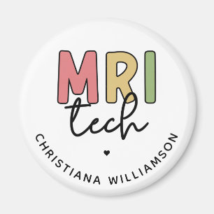 Aimant Technologie IRM de nom personnalisé   Cadeaux de t