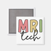 Aimant Technologie IRM | Technologue en IRM Technicien en (Recto/Verso)