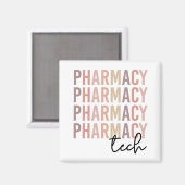Aimant Technologie pharmaceutique | Technicien en pharmac (Recto/Verso)