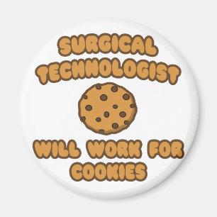 Aimant Technologue chirurgical .. Travail pour les cookie