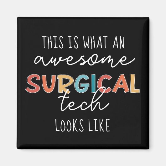 Aimant Technologue Chirurgiste Drôle Chirurgie OU Cadeaux (Devant)