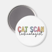 Aimant Technologue en numérisation CAT - Cadeaux de radio (Recto/Verso)