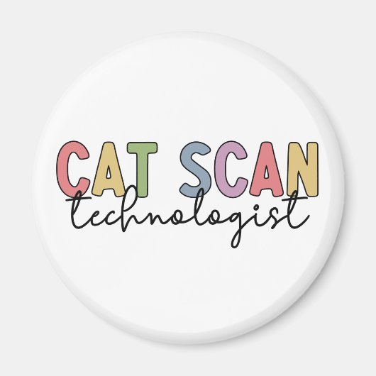 Aimant Technologue en numérisation CAT - Cadeaux de radio (Devant)