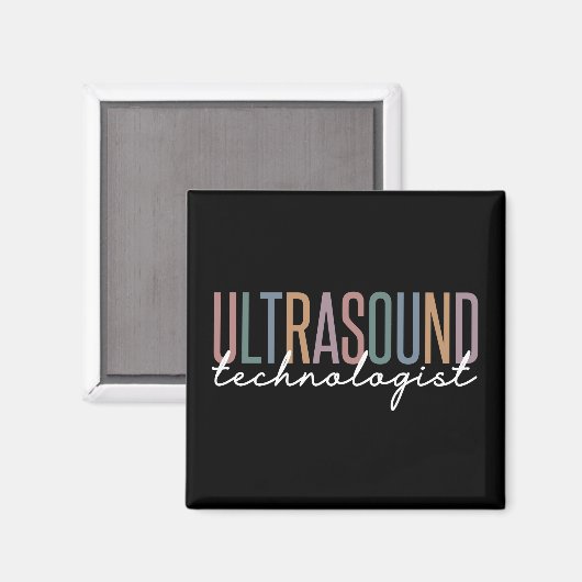 Aimant Technologue Ultrasound (Recto/Verso)