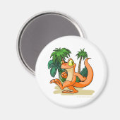 Aimant Techo orange sur une quête de Mystery Island (Recto/Verso)