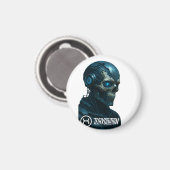 AIMANT TECHVOLUTION - CYBORG SKULL (Recto/Verso)