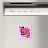 Aimant Teddy Bear I'm 5 Anniversaire T-shirts et cadeaux (In Situ (Lave-vaisselle))