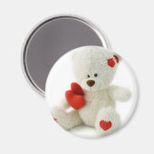 Aimant *Teddy Bear Love* mignon Teddy (Recto/Verso)
