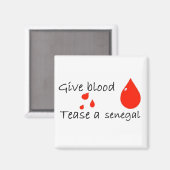 Aimant Tee a senegal (Recto/Verso)