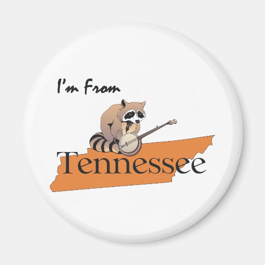 Aimant TEE I'm From Tennessee (Devant)