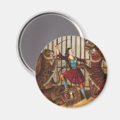 Aimant TEE Lion Queen (Recto/Verso)