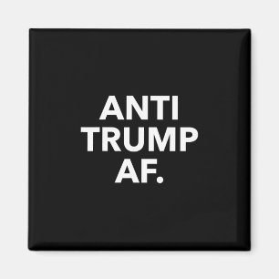 Aimant Tee shirt drôle anti Trump Af - Anti Tr adultes un