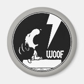 Aimant Tee - shirt | Snoopy Howling (Devant)