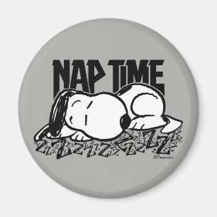 Aimant Tee - shirt Snoopy Nap Time
