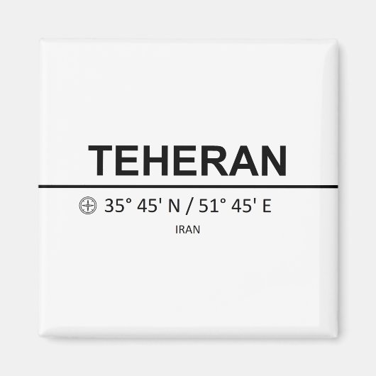 Aimant Téhéran (Devant)