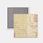 Aimant Tekamah, Oakland et Lyons, Nebraska (Recto/Verso)