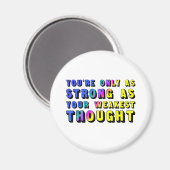 Aimant TEL Penser fort (Recto/Verso)