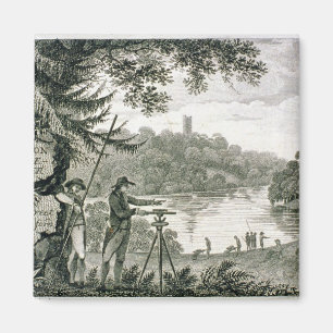 Aimant Télécarte de Humphrey Repton, gravée par Thoma