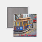 Aimant Téléphérique à San Francisco (Recto/Verso)