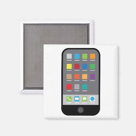Aimant Téléphone intelligent (Recto/Verso)