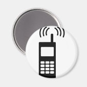 Aimant téléphone portable celly mobil pratique (Recto/Verso)