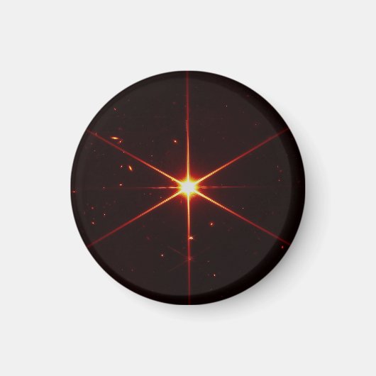 Aimant Télescope spatial Webb, Un guide étoilé pour l'ali (Devant)