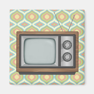 Aimant Télévision Rétro