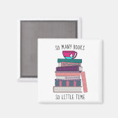 Aimant tellement de livres si peu d'aimant de temps (Recto/Verso)