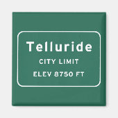 Aimant Telluride Colorado co Interstate Highway Freeway : (Devant)