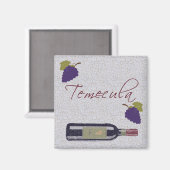 Aimant Temecula Californie (Recto/Verso)