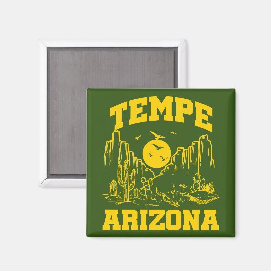 Aimant Tempe, Arizona (Recto/Verso)