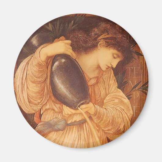 Aimant Temperantia par Sir Edward Coley Burne-Jones (Devant)