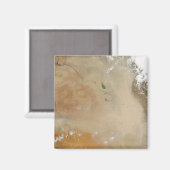Aimant Tempête de poussière au Moyen-Orient (Recto/Verso)