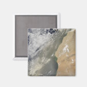 Aimant Tempête de poussière en Afrique de l'Ouest (Recto/Verso)