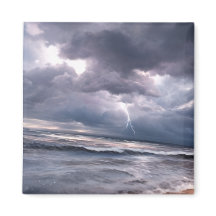 Tempête en mer